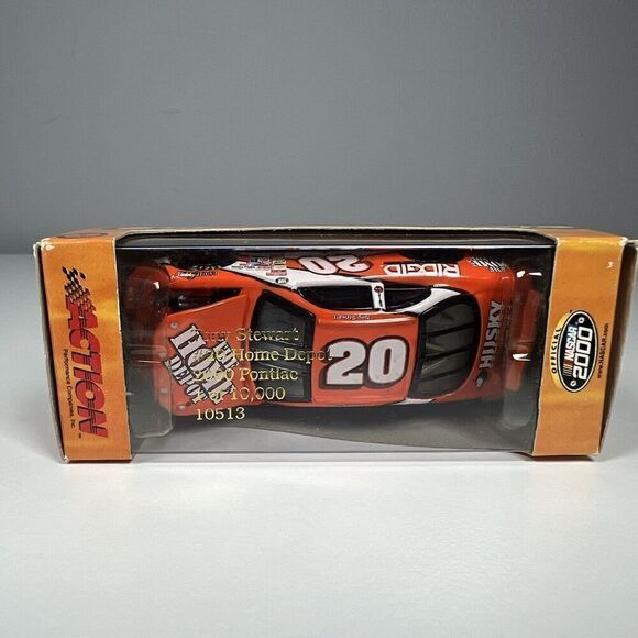 2000 Tony Stewart #20 Home Depot Pontiac Grand Prix 1/64 Diecast NASCAR Limited - Picture 6 of 7